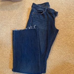 Loft jeans size 4 curvy flare